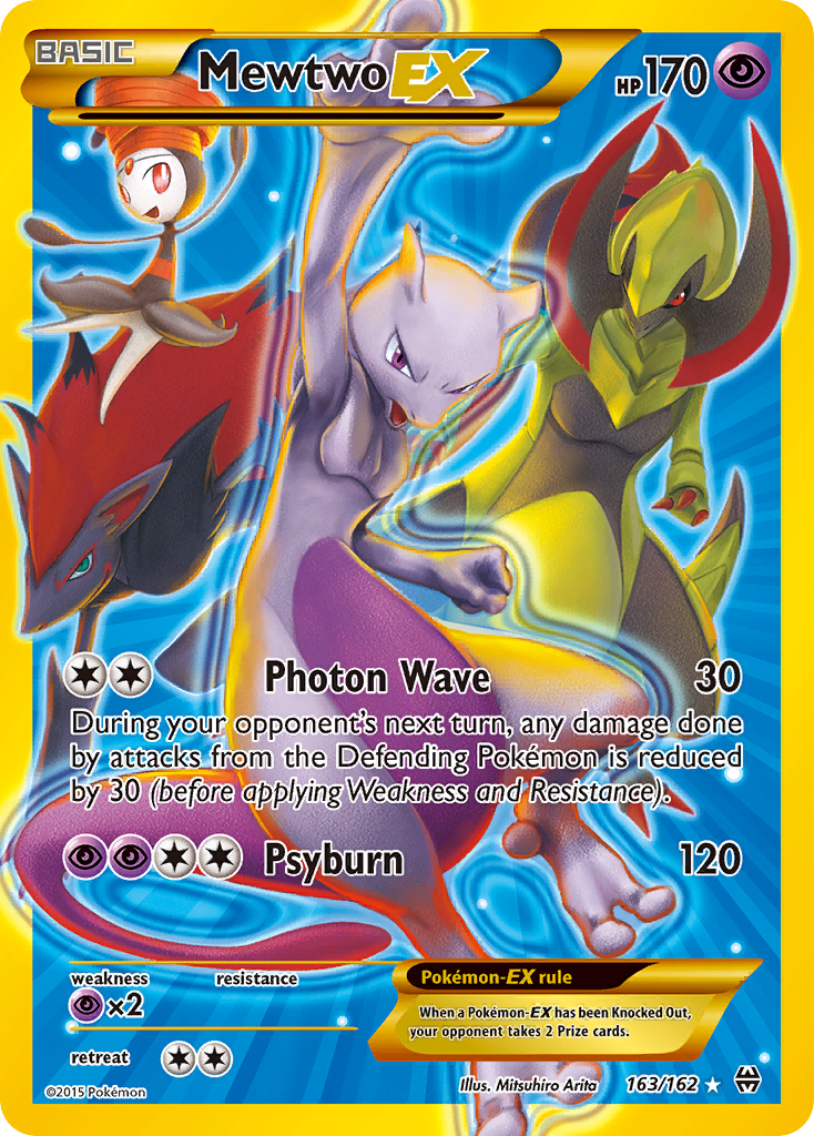 Mewtwo-EX - BREAKthrough SET-163
