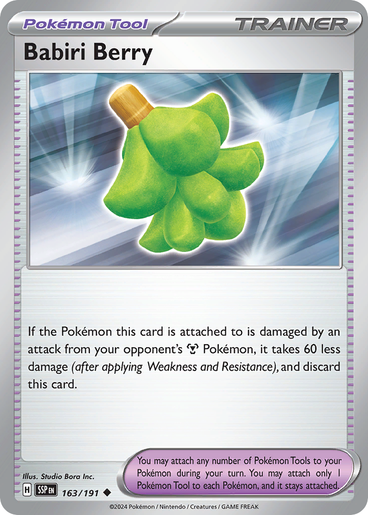 Babiri Berry - Surging Sparks SET-163