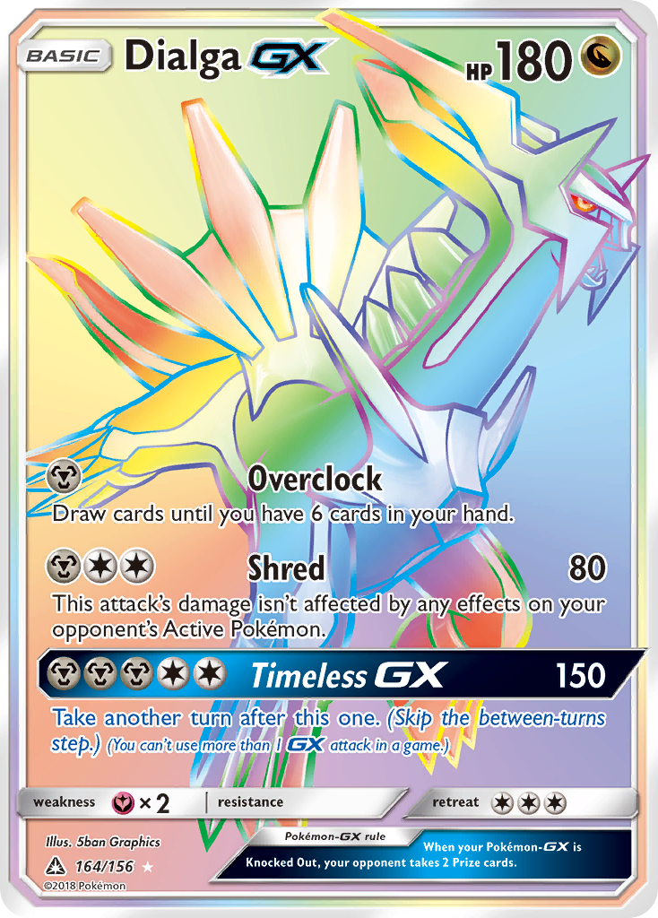 Dialga-GX - Ultra Prism SET-164