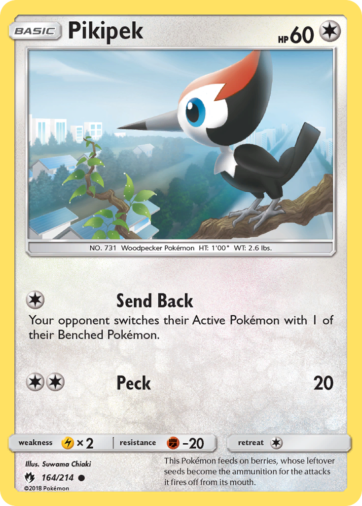 Pikipek - Lost Thunder SET-164