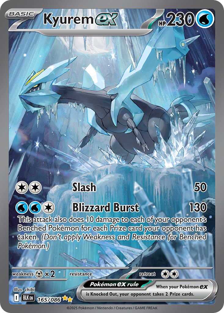 Kyurem EX - Black Bolt SET-165