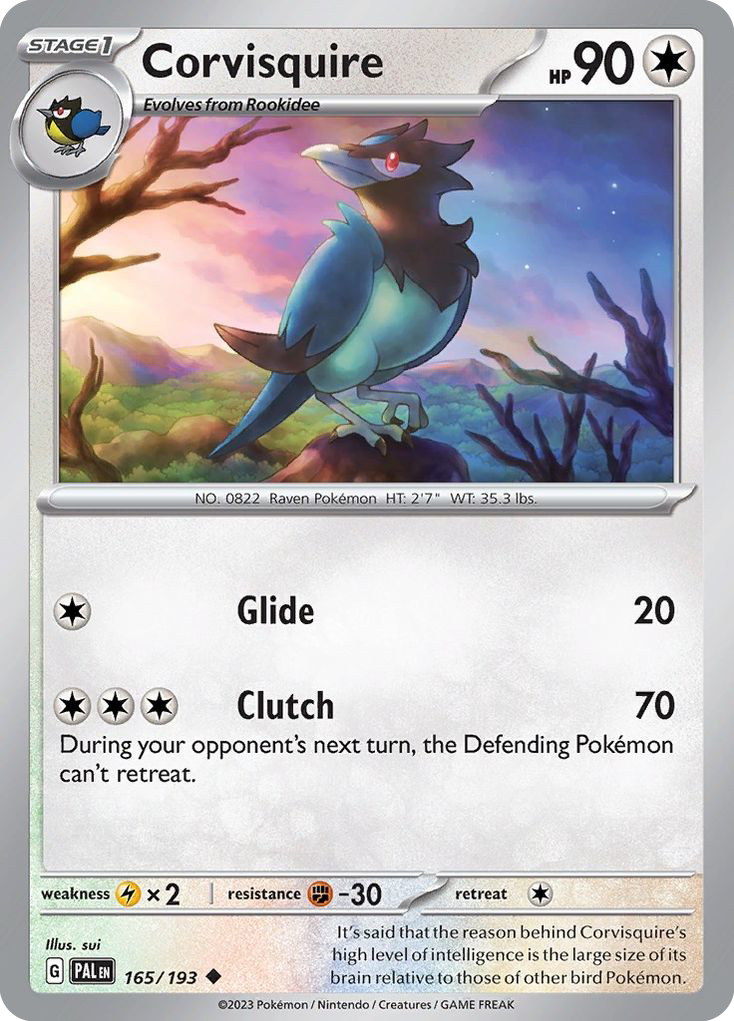 Corvisquire - Paldea Evolved SET-165