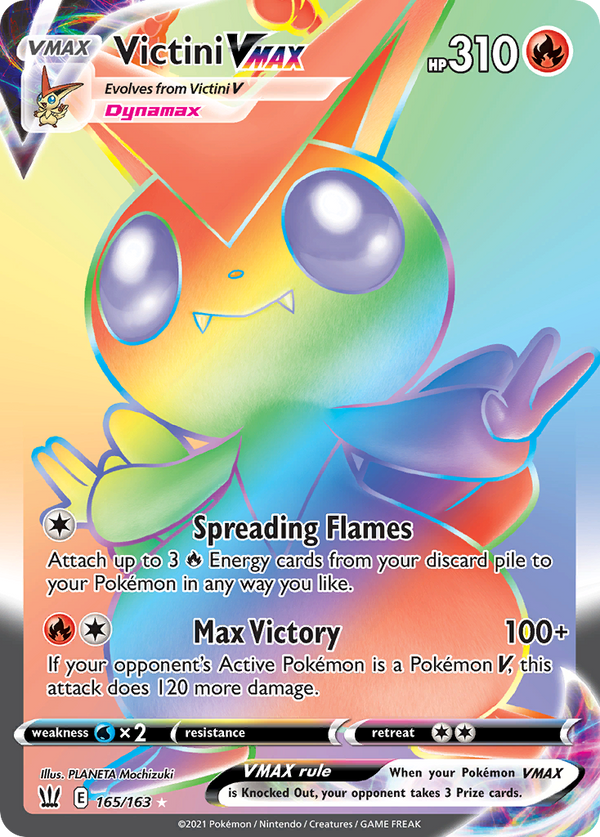 Victini VMAX - Battle Styles SET-165