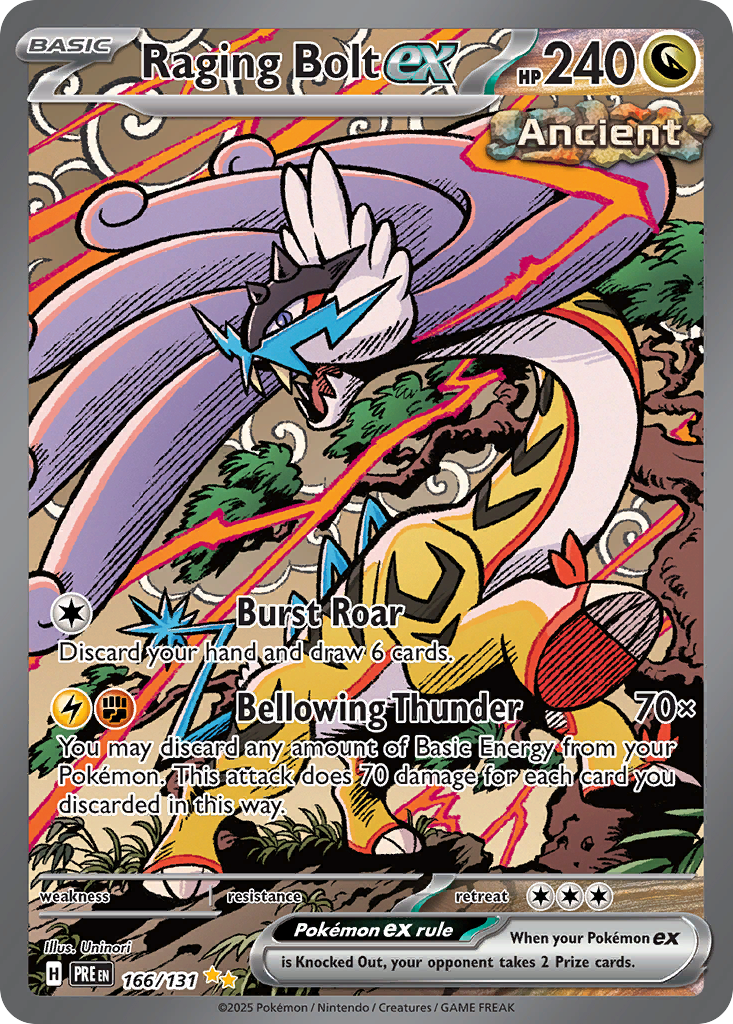 Raging Bolt EX - Prismatic Evolutions SET-166
