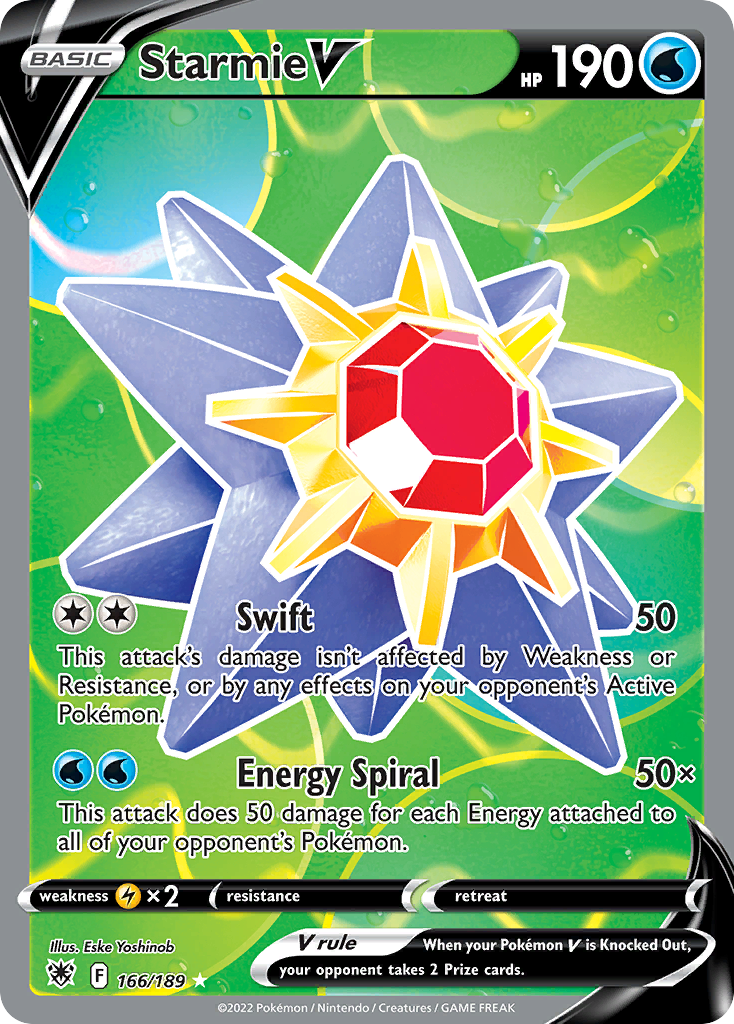 Starmie V - Astral Radiance SET-166