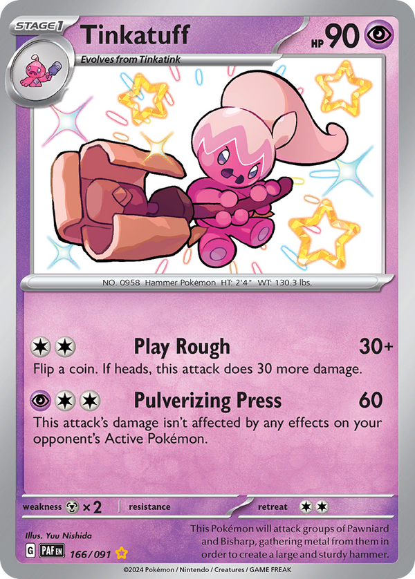 Tinkatuff - Paldean Fates SET-166