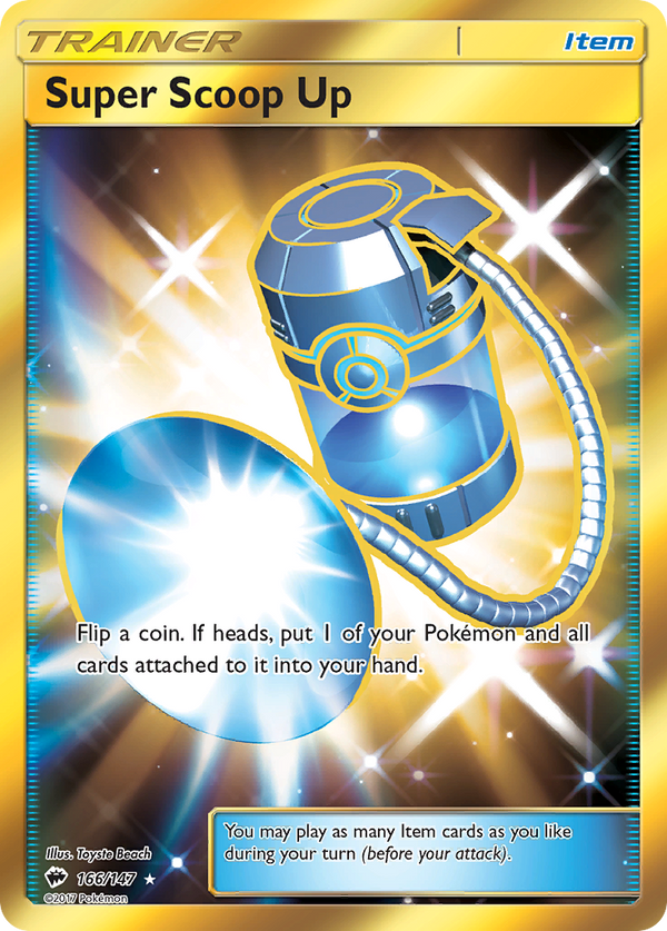 Super Scoop Up - Burning Shadows SET-166