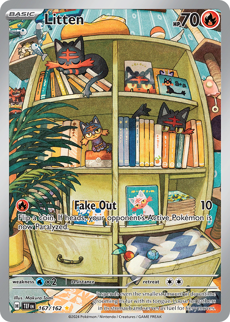 Litten - Temporal Forces SET-167