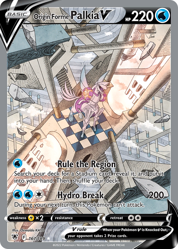 Origin Forme Palkia V - Astral Radiance SET-167