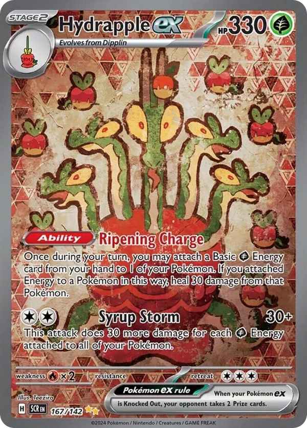 Hydrapple EX - Stellar Crown SET-167