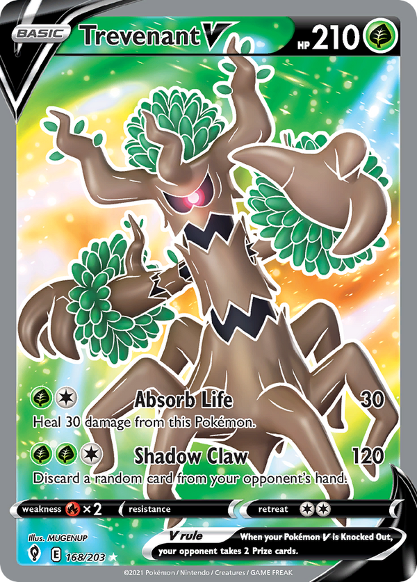 Trevenant V - Evolving Skies SET-168