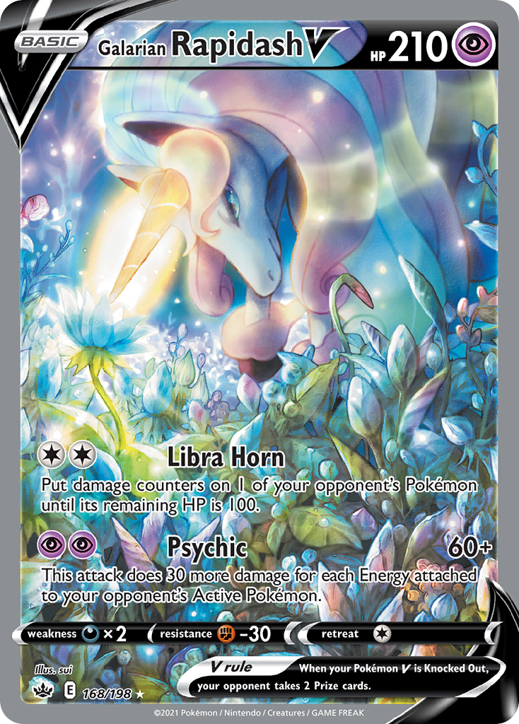 Galarian Rapidash V - Chilling Reign SET-168