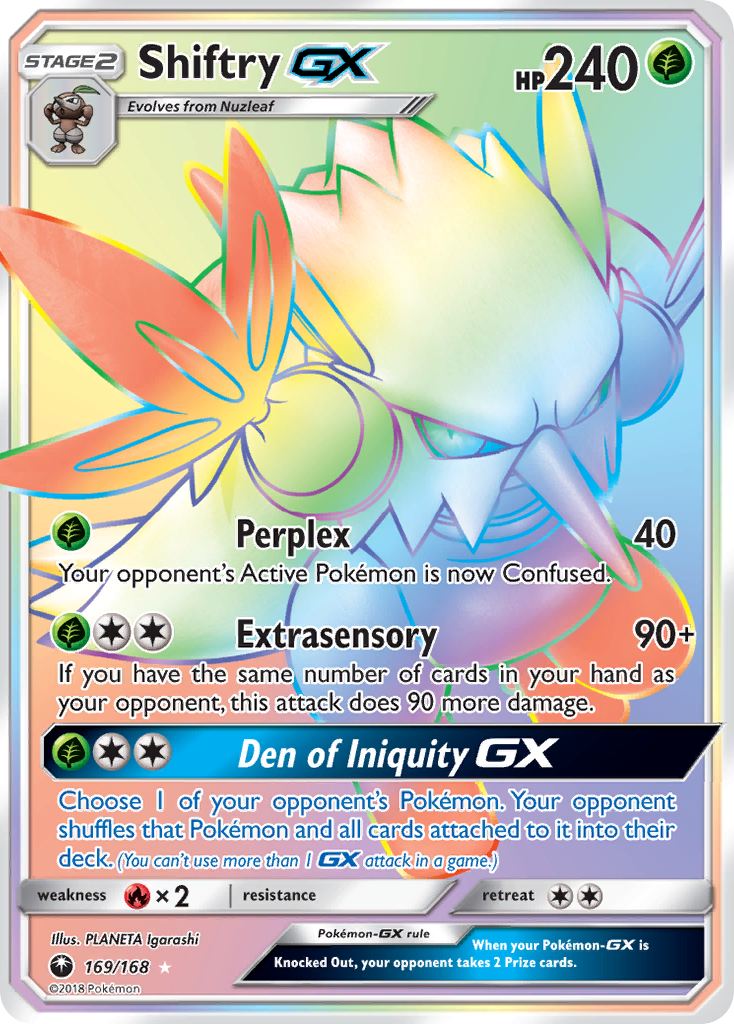 Shiftry-GX - Celestial Storm SET-169