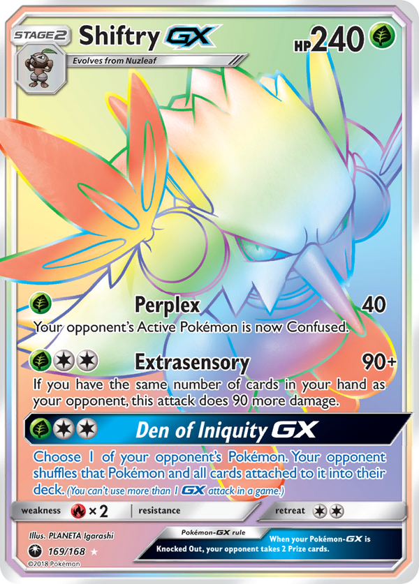 Shiftry-GX - Celestial Storm SET-169