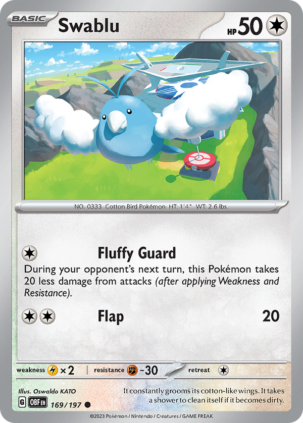 Swablu - Obsidian Flames SET-169