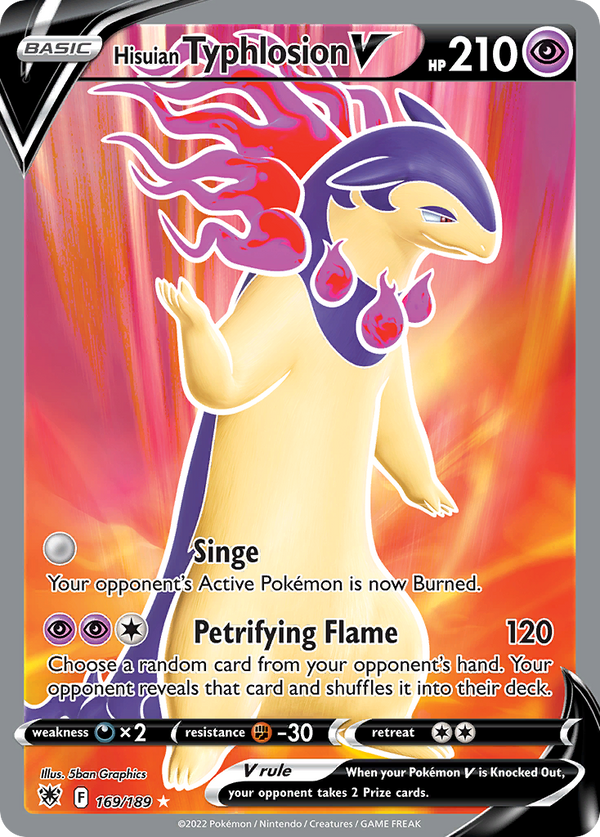 Hisuian Typhlosion V - Astral Radiance SET-169