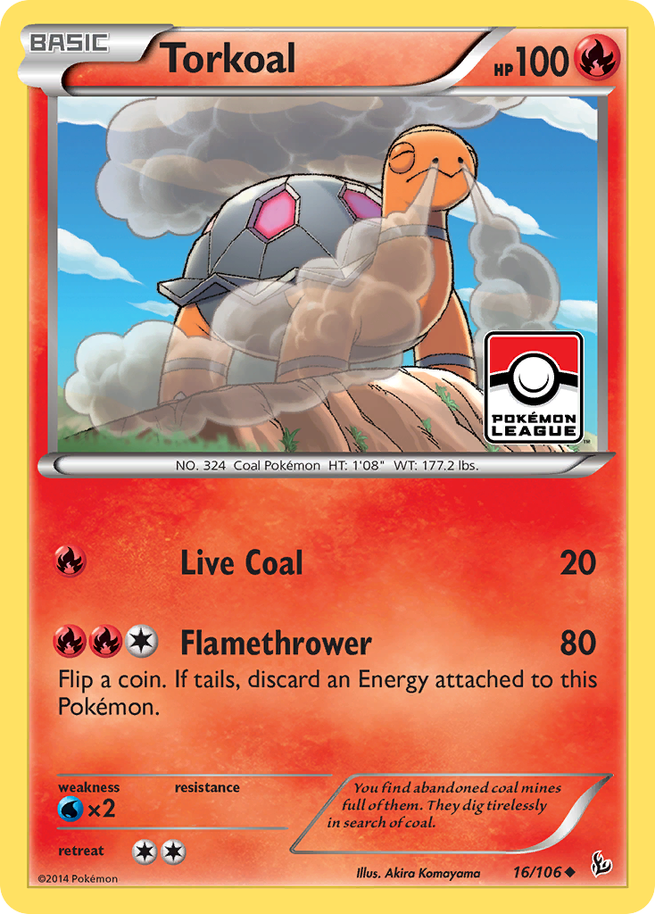 Torkoal - Flashfire SET-16