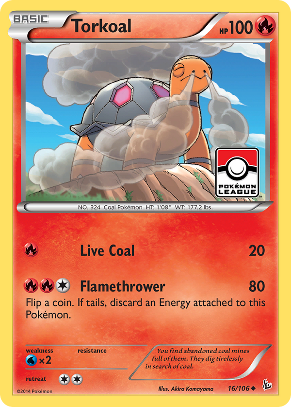 Torkoal - Flashfire SET-16