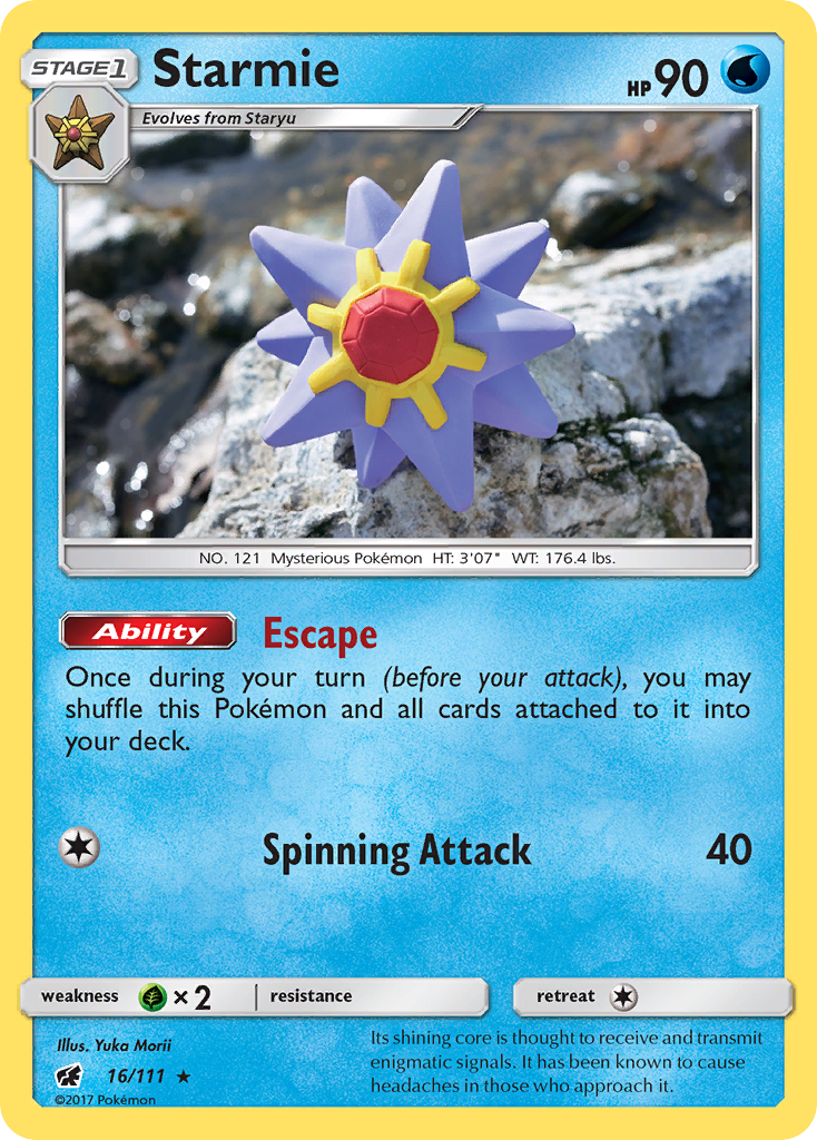 Starmie - Crimson Invasion SET-16