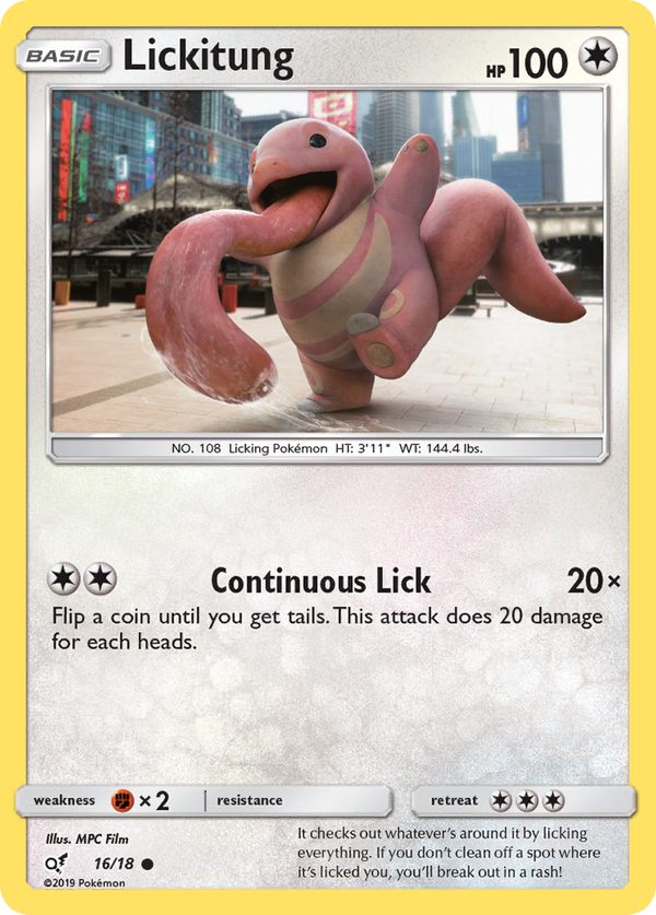Lickitung - Detective Pikachu SET-16