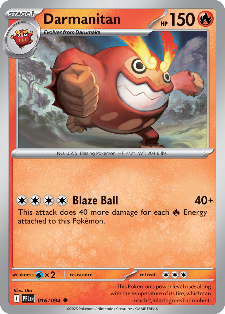 Darmanitan - Phantasmal Flames SET-16