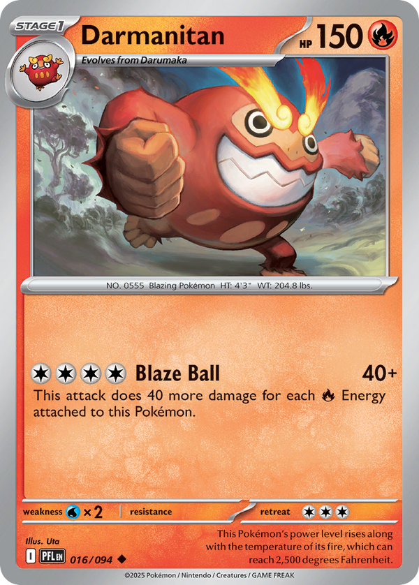 Darmanitan - Phantasmal Flames SET-16