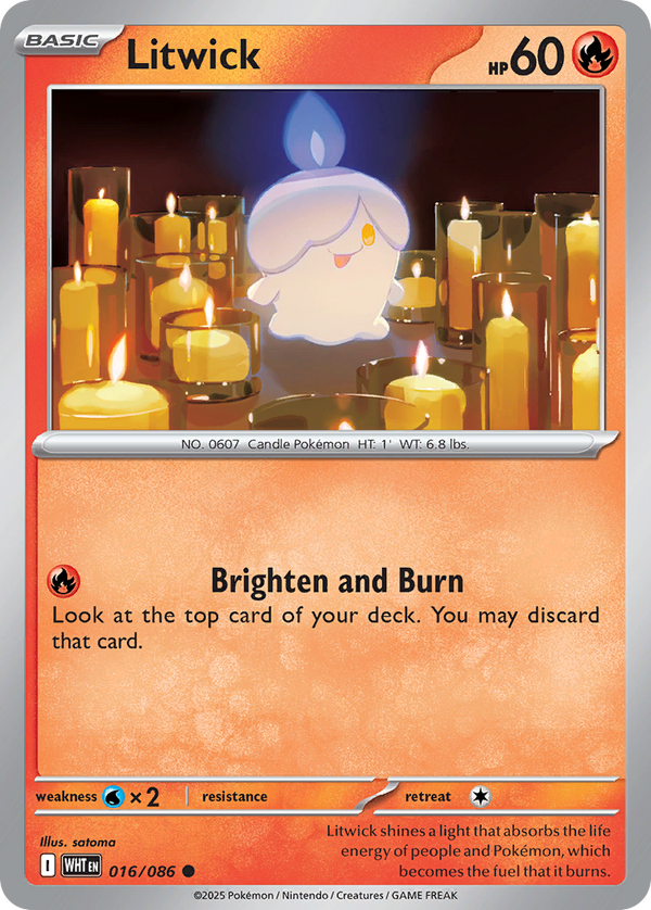 Litwick - White Flare SET-16