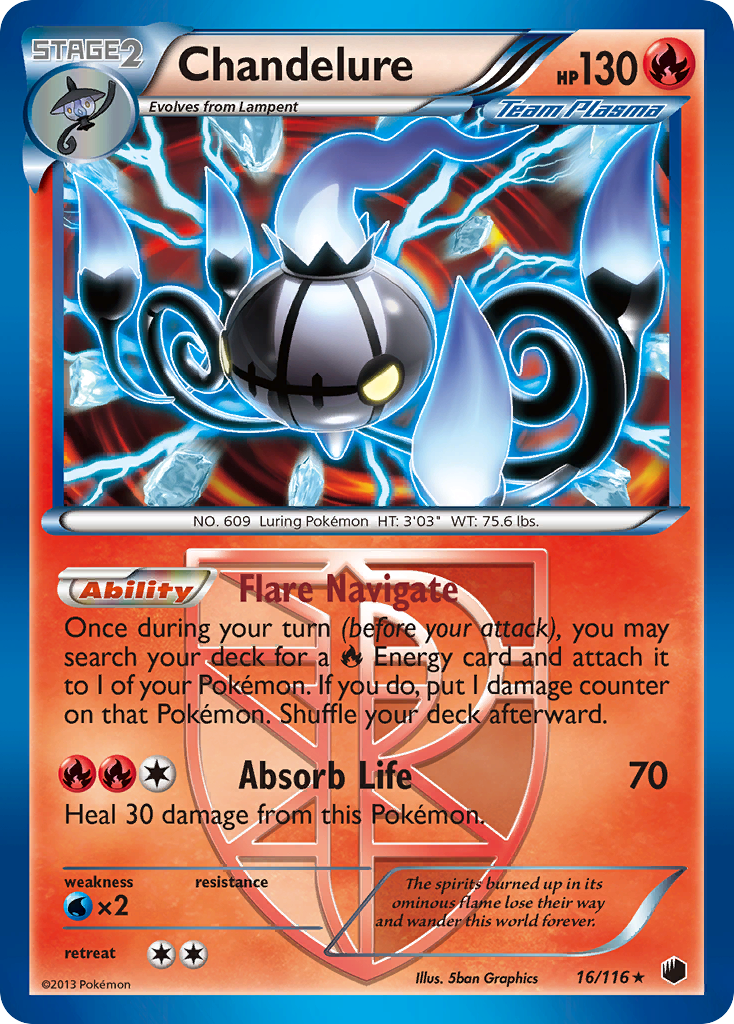 Chandelure - Plasma Freeze SET-16