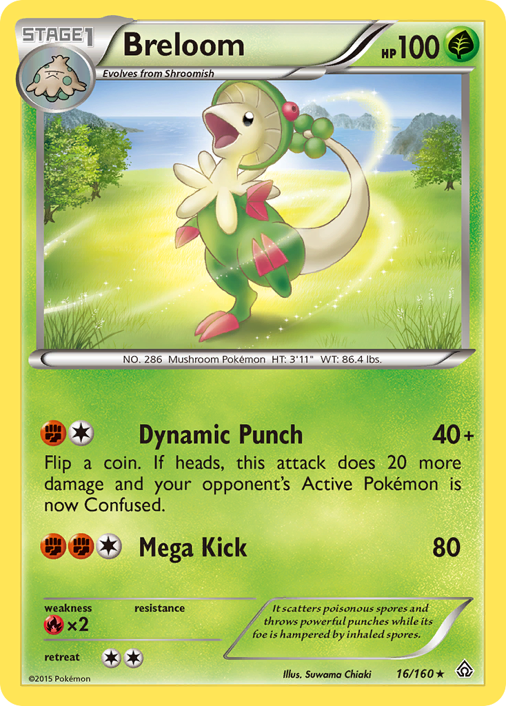 Breloom - Primal Clash SET-16