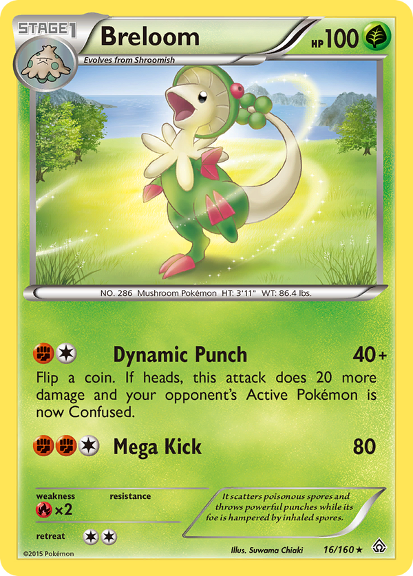 Breloom - Primal Clash SET-16