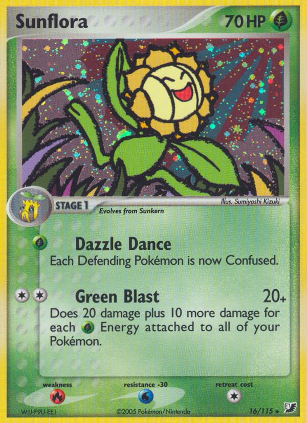 Sunflora - Unseen Forces SET-16