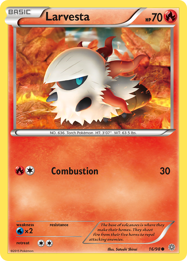 Larvesta - Ancient Origins SET-16