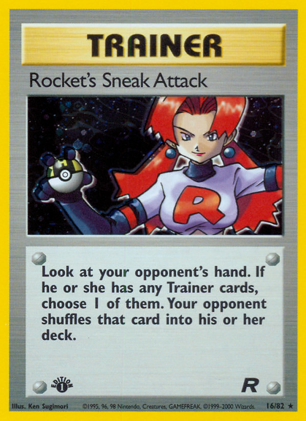 Rocket's Sneak Attack - Team Rocket SET-16