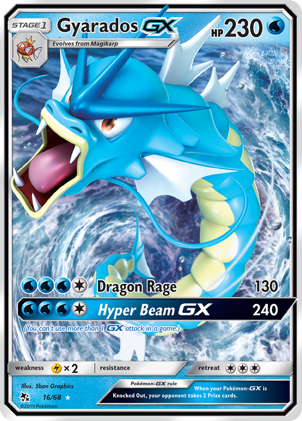 Gyarados-GX - Hidden Fates SET-16