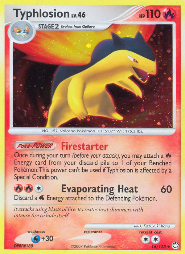Typhlosion - Mysterious Treasures SET-16