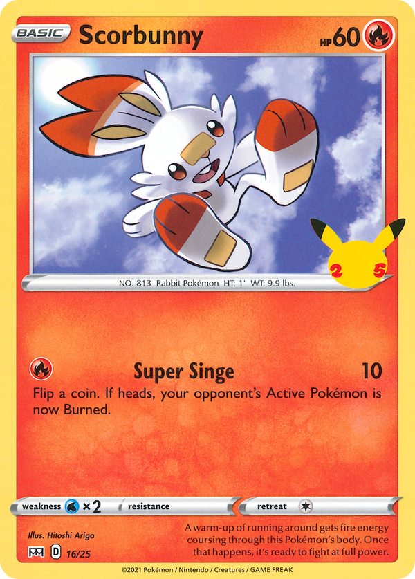 Scorbunny - McDonald's Collection 2021 SET-16