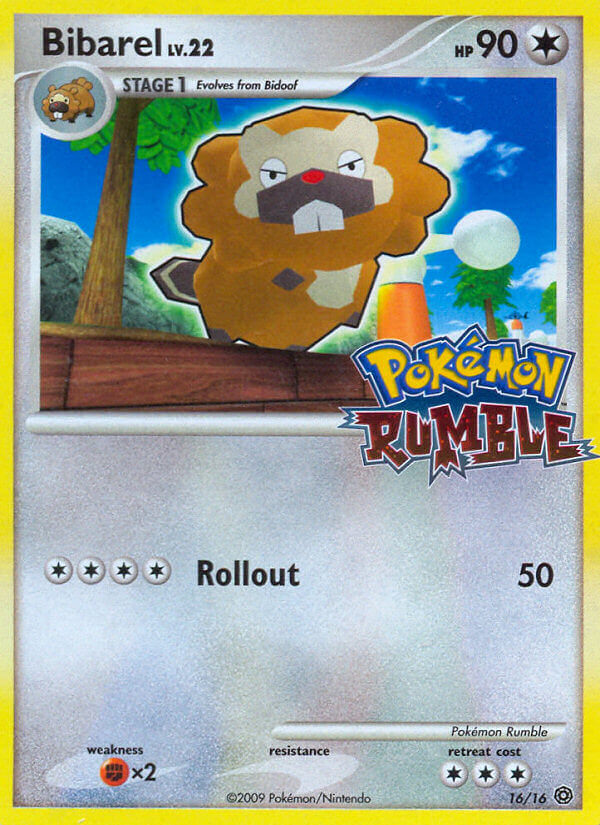 Bibarel - Pokemon Rumble SET-16