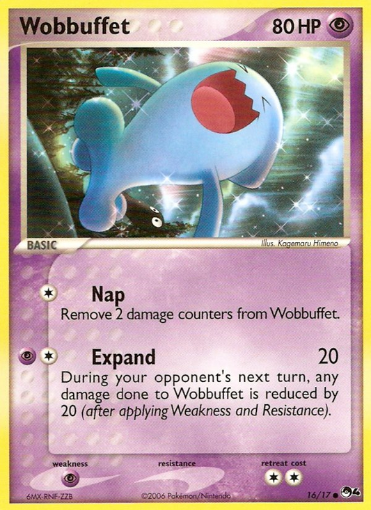 Wobbuffet (POP Series 4 SET) (Pokémon) (Basic) (Psychic) (HP: 80) (Common) (PKM POP Series 4 SET-8)