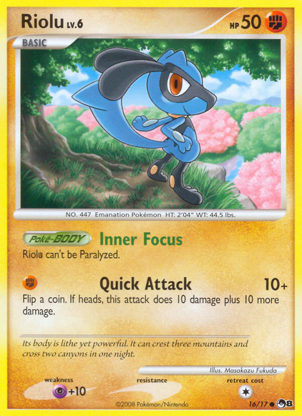 Riolu - POP Series 8 SET-16