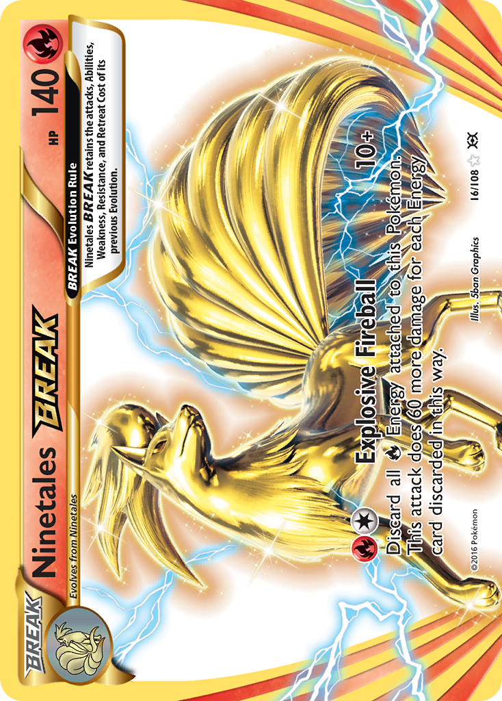 Ninetales BREAK - Evolutions SET-16
