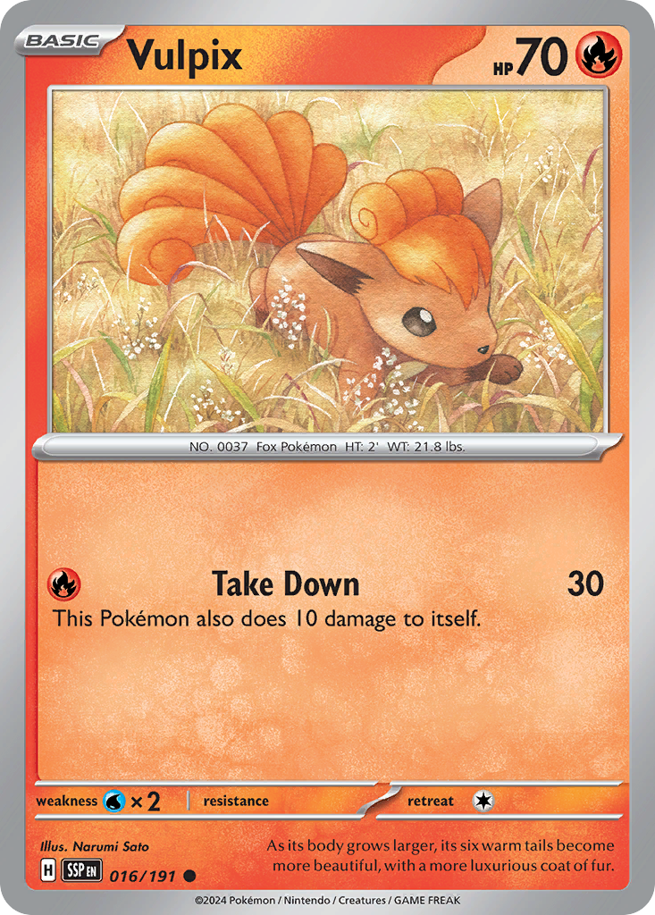 Vulpix - Surging Sparks SET-16