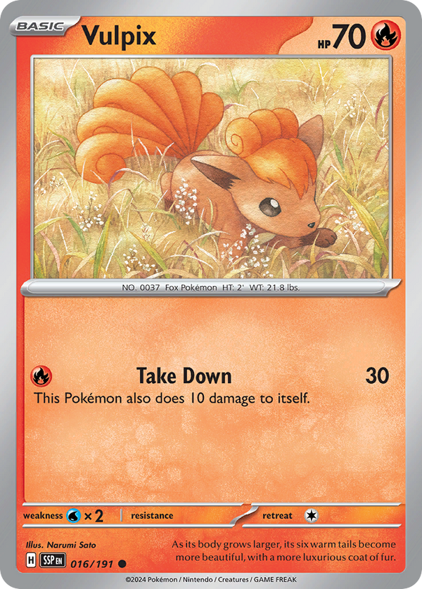 Vulpix - Surging Sparks SET-16