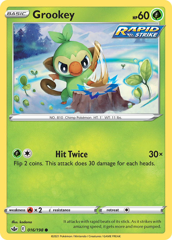 Grookey - Chilling Reign SET-16