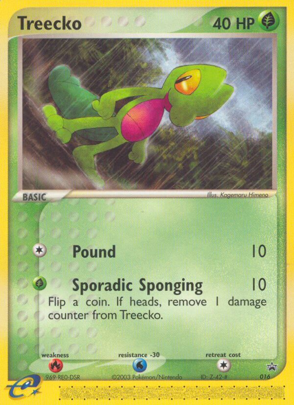 Treecko - Nintendo Black Star Promos SET-16