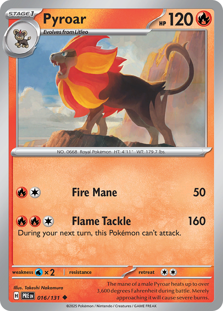 Pyroar - Prismatic Evolutions SET-16