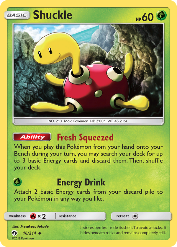 Shuckle - Lost Thunder SET-16
