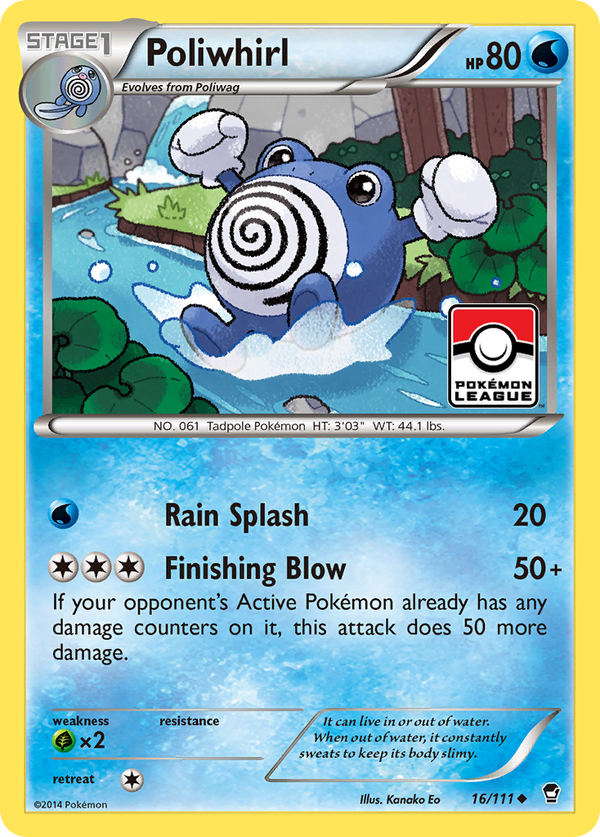 Poliwhirl - Furious Fists SET-16