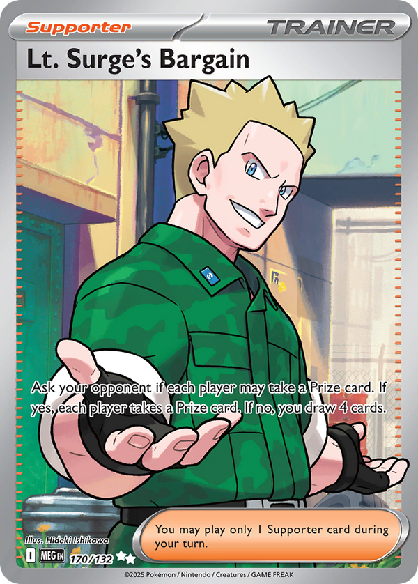 Lt. Surge's Bargain - Mega Evolution SET-170
