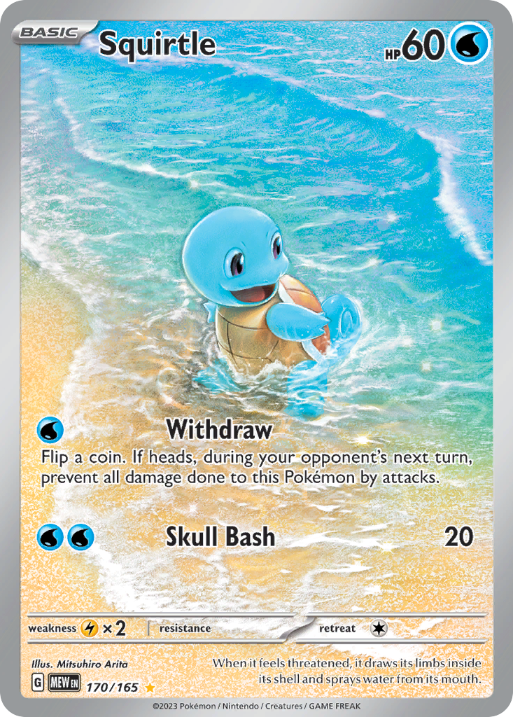 Squirtle - 151 SET-170