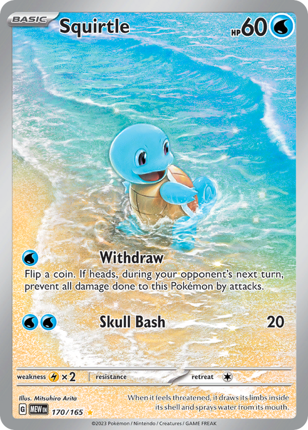 Squirtle - 151 SET-170